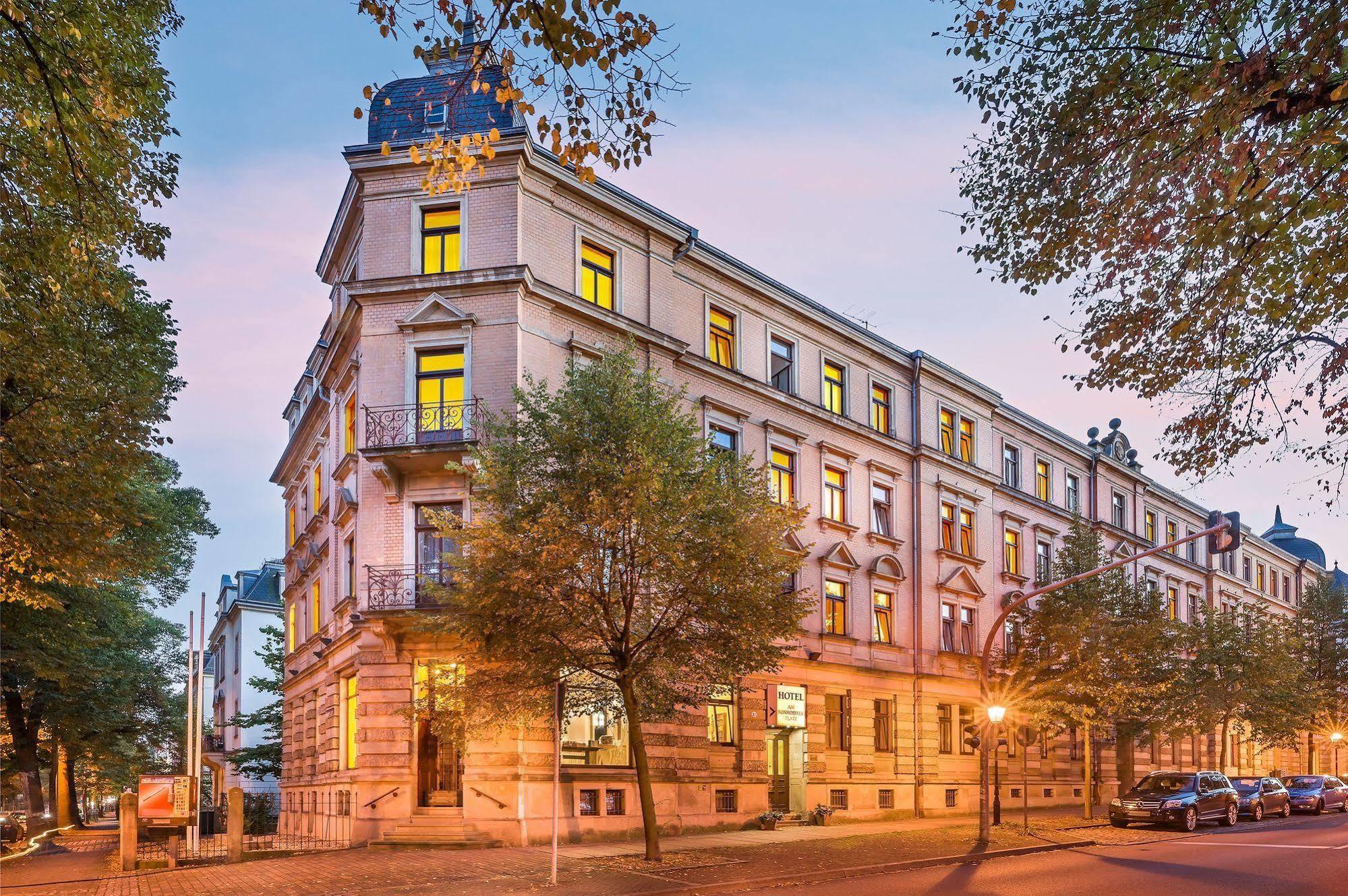 Hotel Am Bonhoefferplatz Dresda Esterno foto