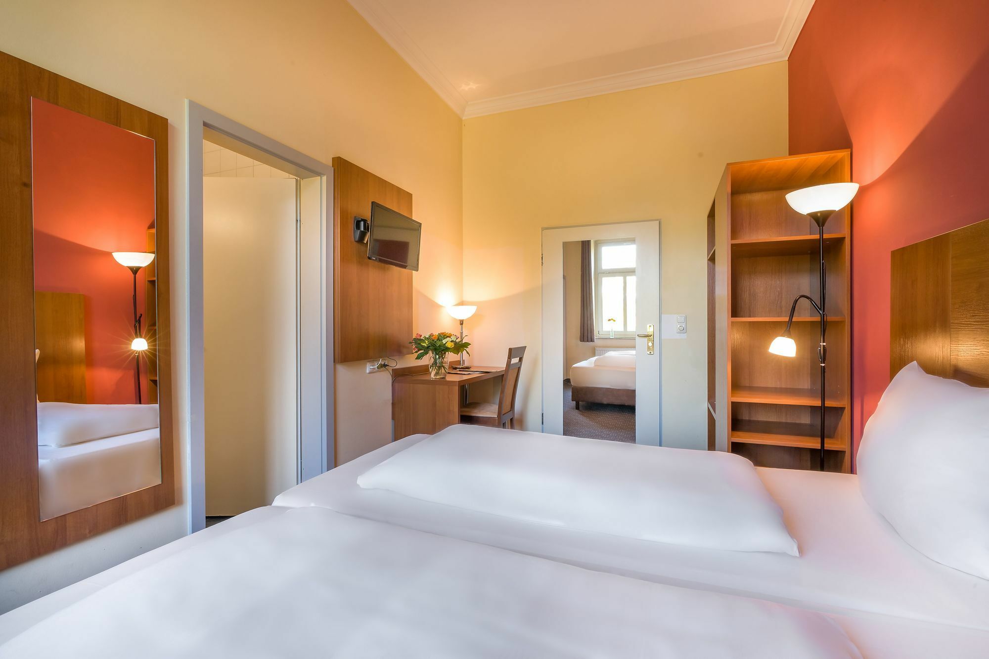 Hotel Am Bonhoefferplatz Dresda Esterno foto