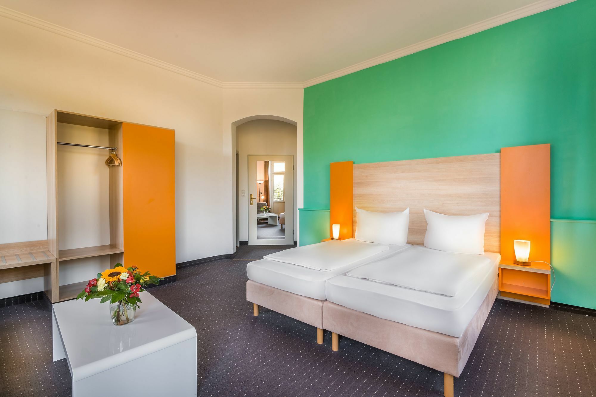 Hotel Am Bonhoefferplatz Dresda Esterno foto