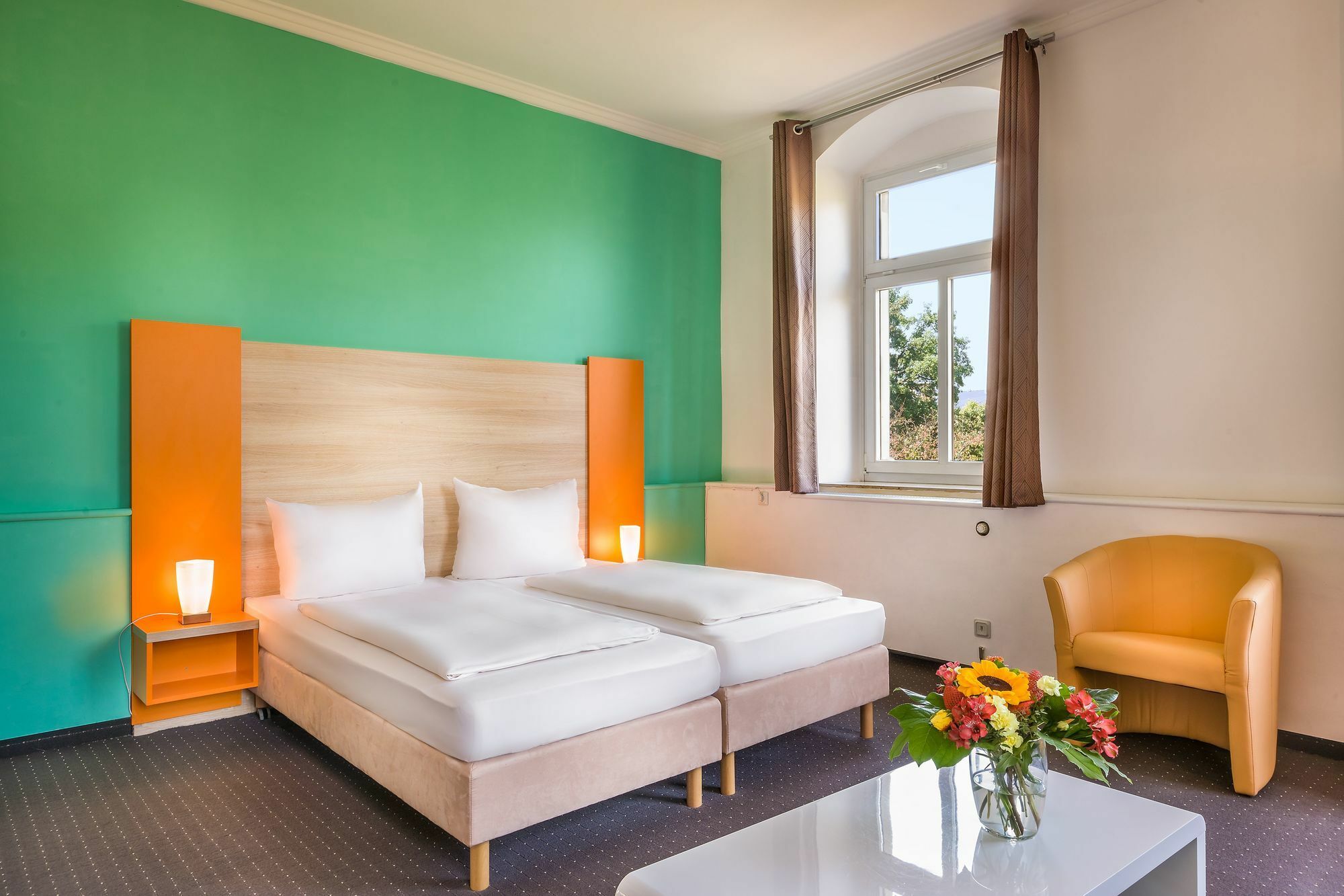 Hotel Am Bonhoefferplatz Dresda Esterno foto
